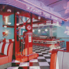 American Diner Diamond Painting