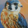 American Kestrel Bird Art Diamond Painting