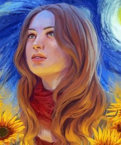 Amy Pond Illustration Diamond Painting