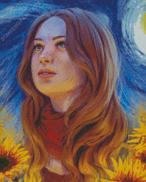 Amy Pond Illustration Diamond Painting