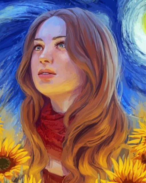 Amy Pond Illustration Diamond Painting