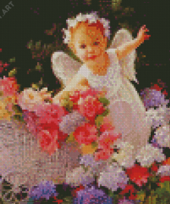 Angel Baby Diamond Painting