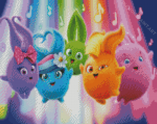 Animation Sunny Bunnies Diamond Painting