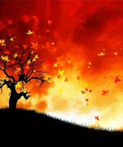 Autumn Winds Diamond Painting