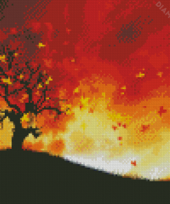 Autumn Winds Diamond Painting