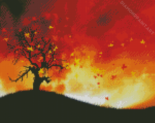 Autumn Winds Diamond Painting