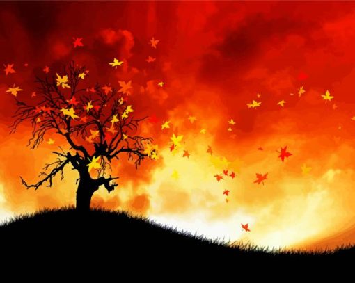 Autumn Winds Diamond Painting