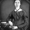 Black And White Emily Dickinson Diamond Painting