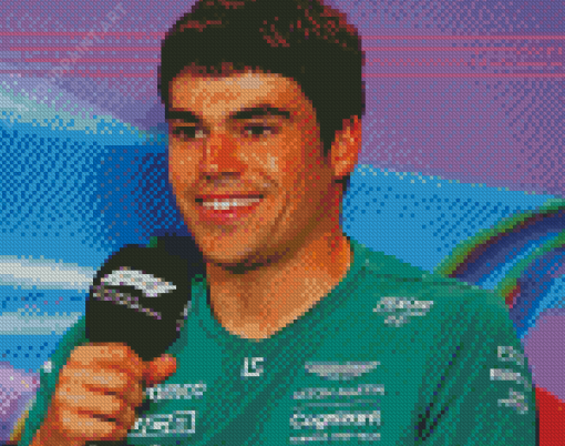 Canadian Lance Stroll Diamond Painting