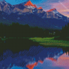 Canmore Landscape Diamond Painting