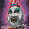 Captain Spaulding Poster Art Diamond Painting