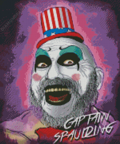 Captain Spaulding Poster Art Diamond Painting