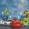 Cartoon Cars Diamond Painting