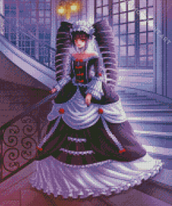 Celestia Ludenberg Danganronpa Diamond Painting