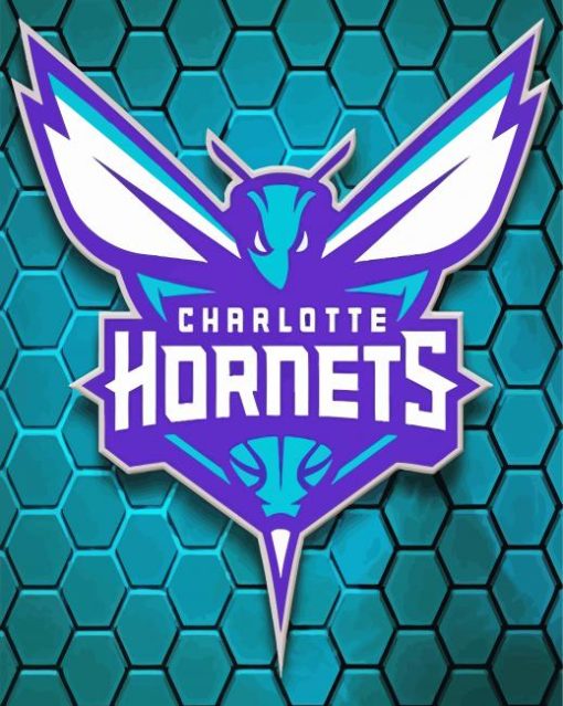 Charlotte Hornets Basketball Team Logo Diamond Painting