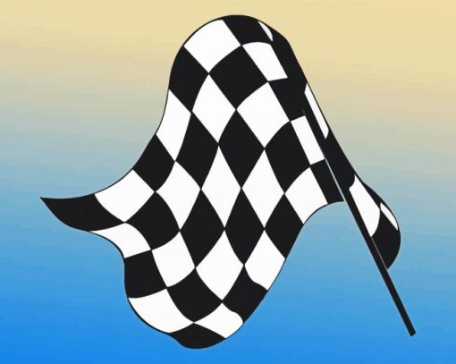 Checkered Flag Diamond Painting