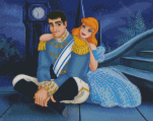 Cinderella And The Prince Diamond Painting