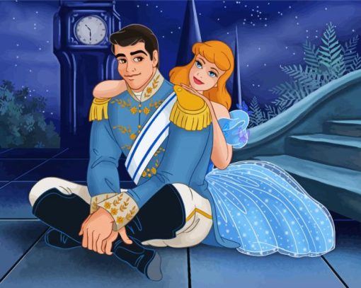 Cinderella And The Prince Diamond Painting