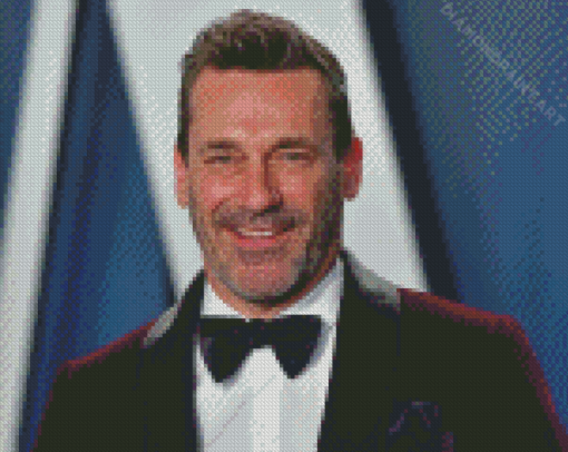 Classy Jon Hamm Diamond Painting