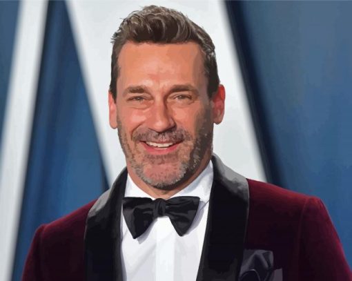 Classy Jon Hamm Diamond Painting