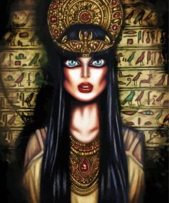 Cleopatra Illustration Diamond Painting