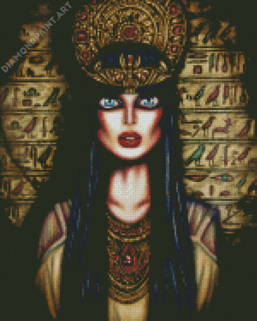 Cleopatra Illustration Diamond Painting