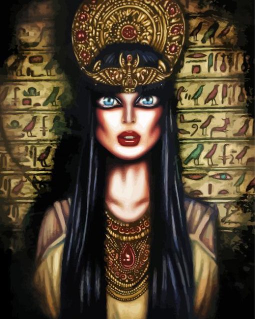 Cleopatra Illustration Diamond Painting