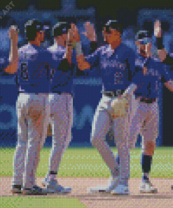 Colorado Rockies Players Diamond Painting