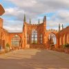 Coventry Cathedral In England Diamond Painting