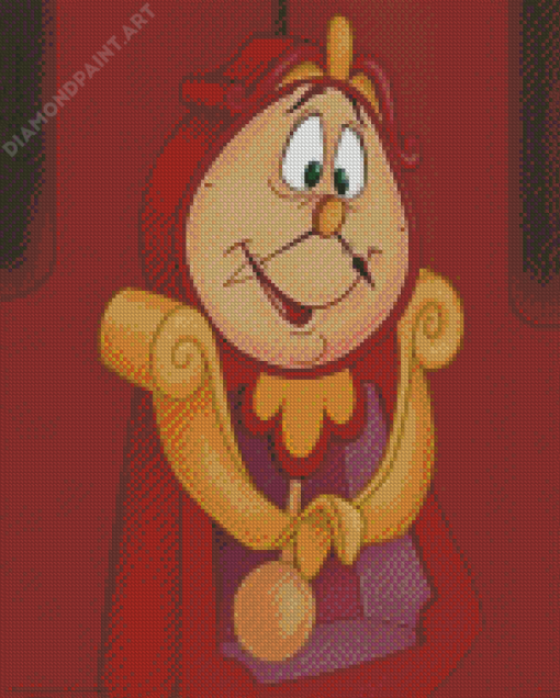 Disney Cogsworth Diamond Painting