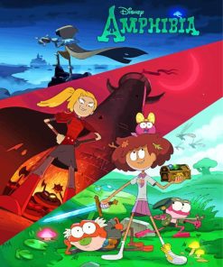 Disney Amphibia Poster Diamond Painting