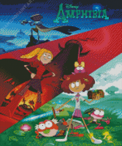 Disney Amphibia Poster Diamond Painting