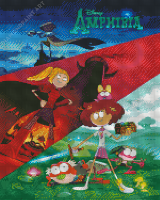 Disney Amphibia Poster Diamond Painting