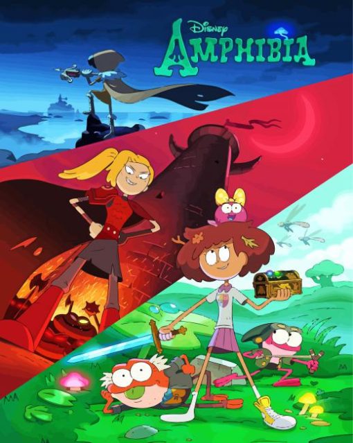 Disney Amphibia Poster Diamond Painting