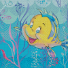 Disney Flounder Diamond Painting