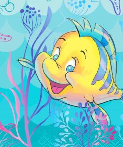 Disney Flounder Diamond Painting