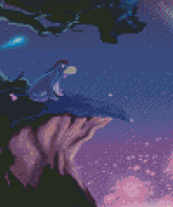 Eeyore At Night Diamond Painting