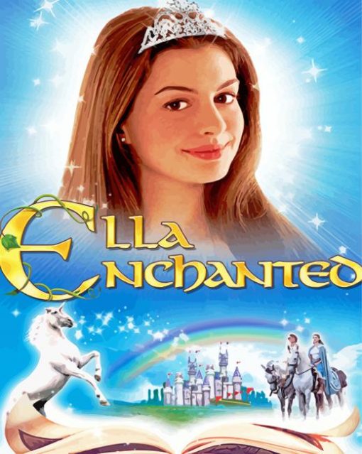 Ella Enchanted Movie Poster Diamond Painting