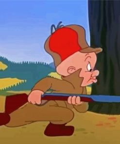 Elmer Fudd Diamond Painting