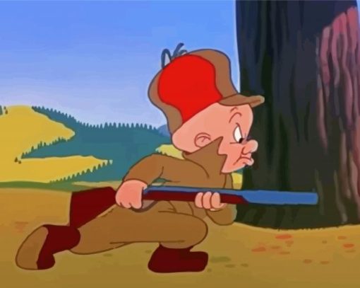 Elmer Fudd Diamond Painting