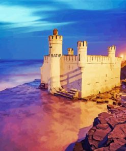 Enniscrone Cliff Baths Diamond Painting