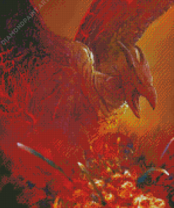 Fire Rodan Diamond Painting