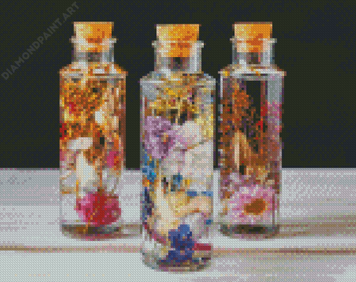 Flower In Bottle 5D Diamond Painting