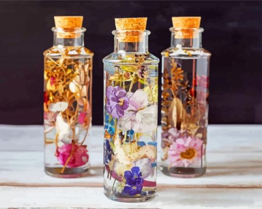 Flower In Bottle 5D Diamond Painting