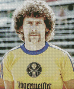 Football Player Paul Breitner Diamond Painting