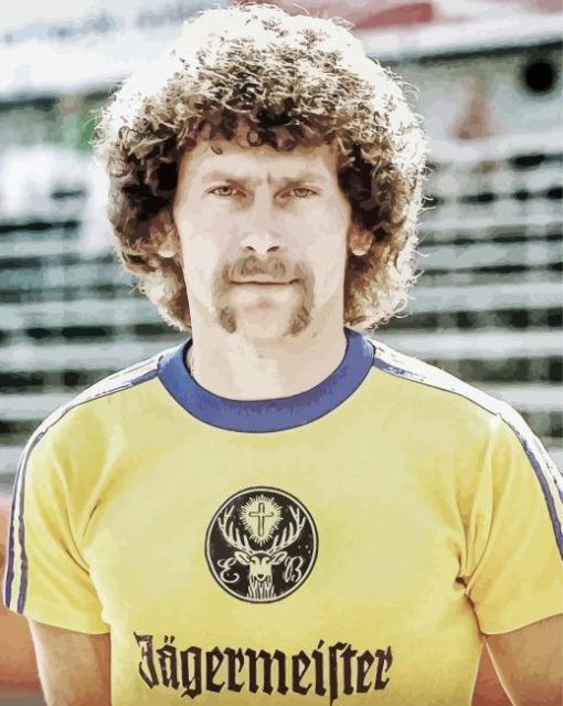 Football Player Paul Breitner Diamond Painting