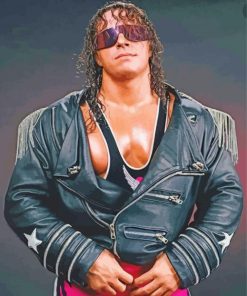 Former Professional Wrestler Bret Hart Diamond Painting