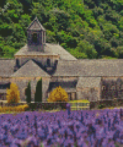 France Abbaye Notre Dame De Senanque Diamond Painting