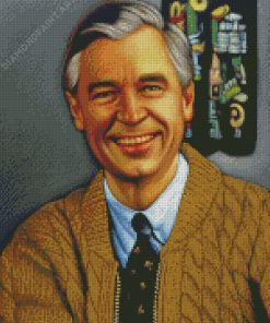 Fred Rogers Art Diamond Painting