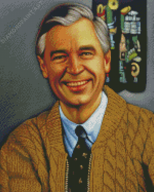 Fred Rogers Art Diamond Painting